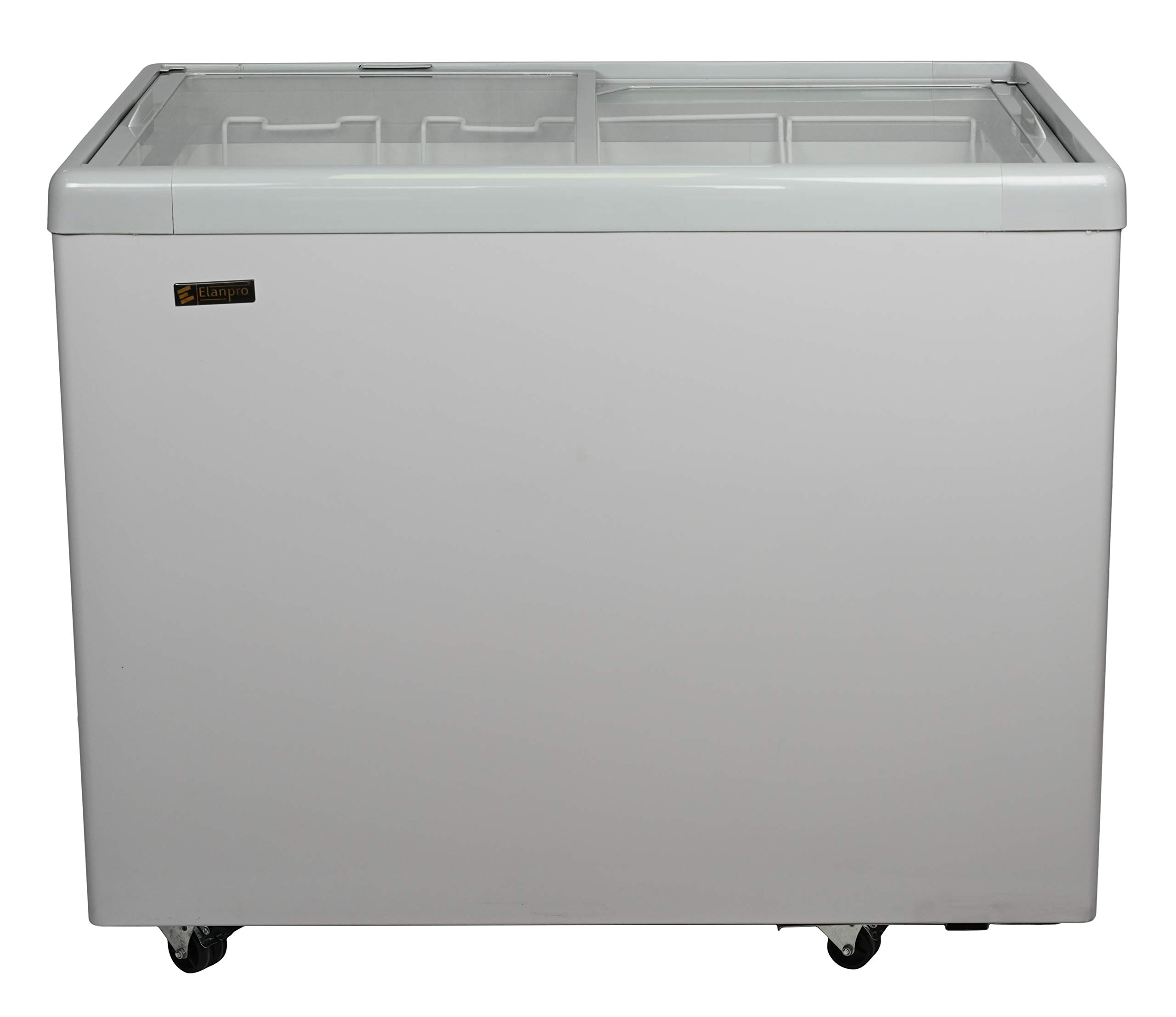 エルテ　ERTE フリンジケープ　266/300 Elanpro EKG 305A Flat Glass Top Freezer (300L) with No Cost EMI